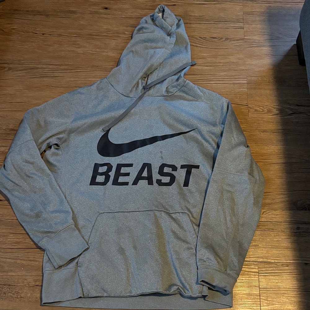 Nike Men's Gray Beast Hoodie